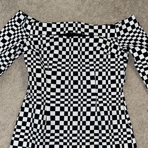 NEW!! Zara black and white plaid dress 👗 - Picture 11 of 13